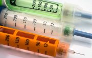 Three different insulin needles