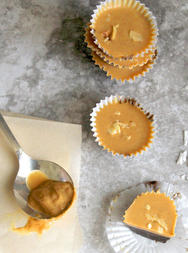 Chocolate and Almond Butter Cups