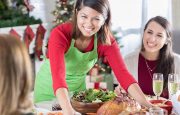 Family holiday dinner