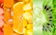 Colorful fruits and vegetables